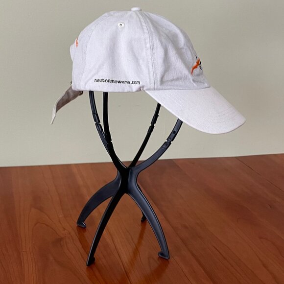 Cute, Vintage, Off-White Neuton Mowers Baseball Cap/Sun Hat - Picture 2 of 7